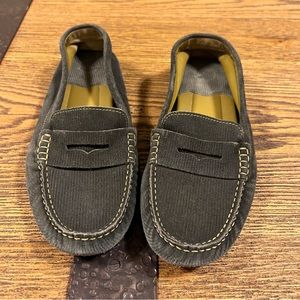 Johnston & Murphy Corduroy Drivers in Olive Green